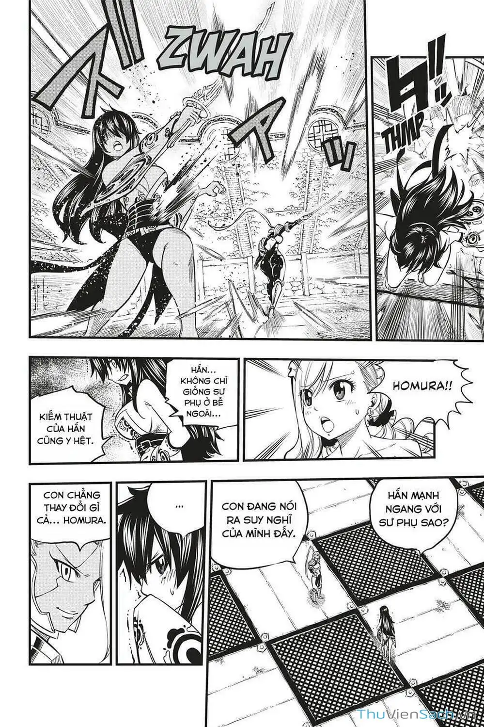 Truyện Tranh Hội Pháp Sư Và Thánh Thạch Rave trang 4