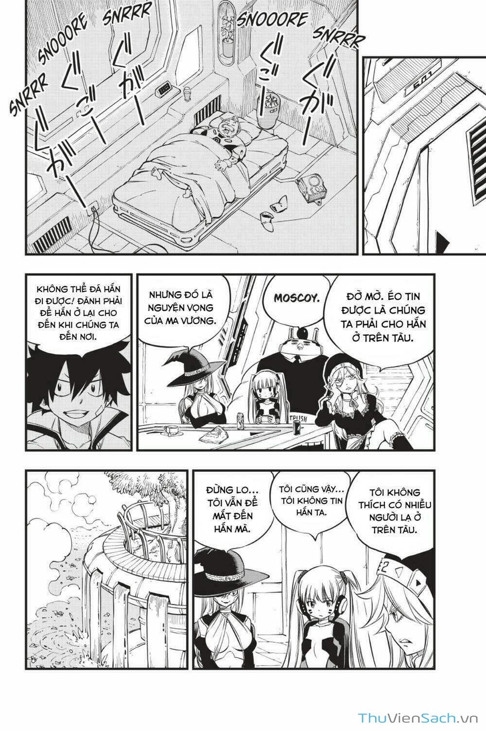 Truyện Tranh Hội Pháp Sư Và Thánh Thạch Rave trang 4