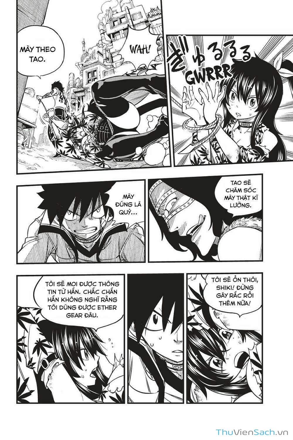 Truyện Tranh Hội Pháp Sư Và Thánh Thạch Rave trang 4