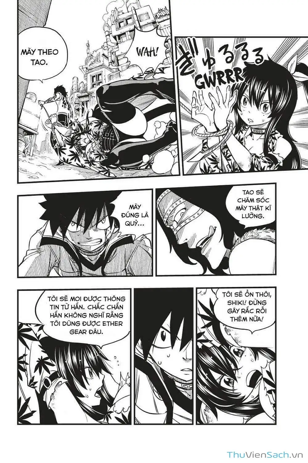 Truyện Tranh Hội Pháp Sư Và Thánh Thạch Rave trang 4