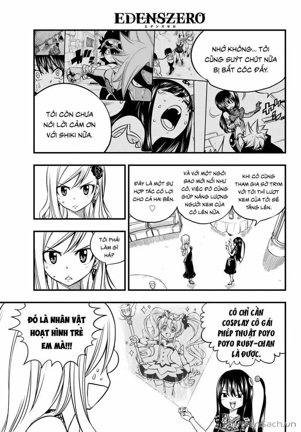 Truyện Tranh Hội Pháp Sư Và Thánh Thạch Rave trang 4