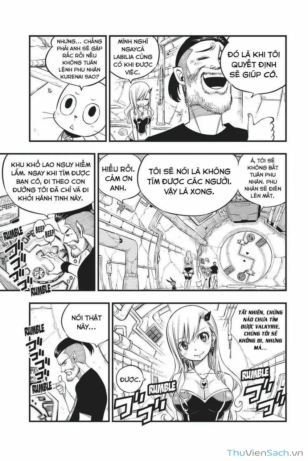 Truyện Tranh Hội Pháp Sư Và Thánh Thạch Rave trang 4