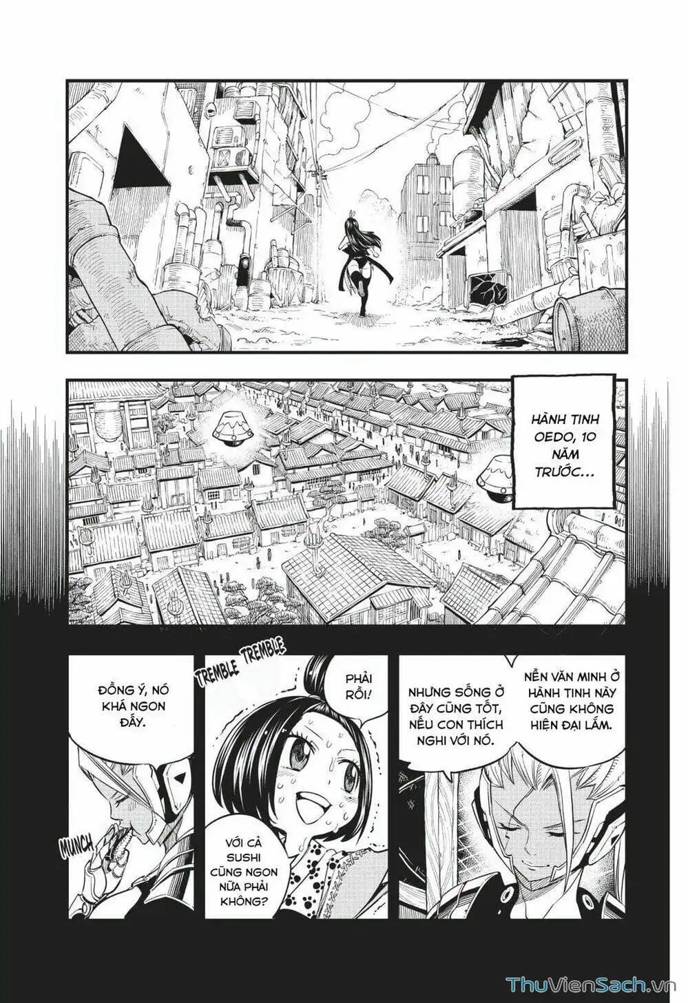 Truyện Tranh Hội Pháp Sư Và Thánh Thạch Rave trang 4