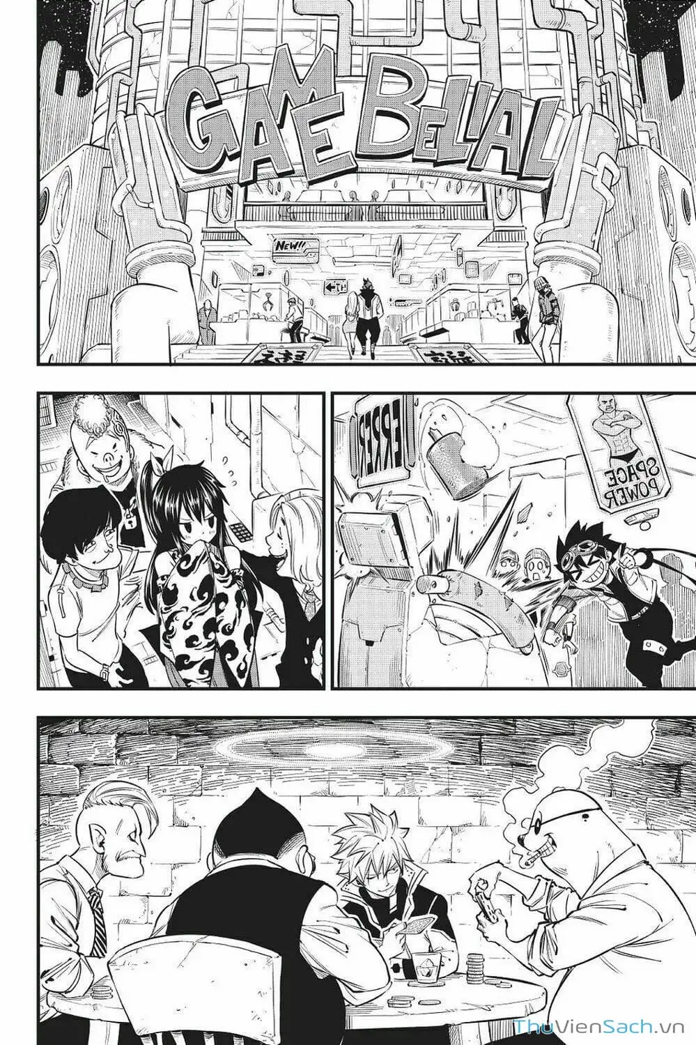 Truyện Tranh Hội Pháp Sư Và Thánh Thạch Rave trang 4