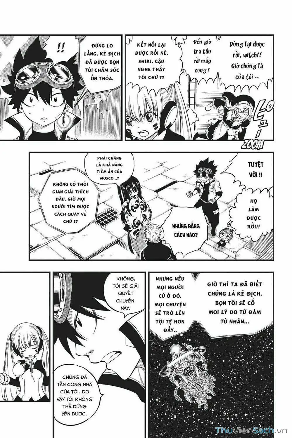 Truyện Tranh Hội Pháp Sư Và Thánh Thạch Rave trang 4