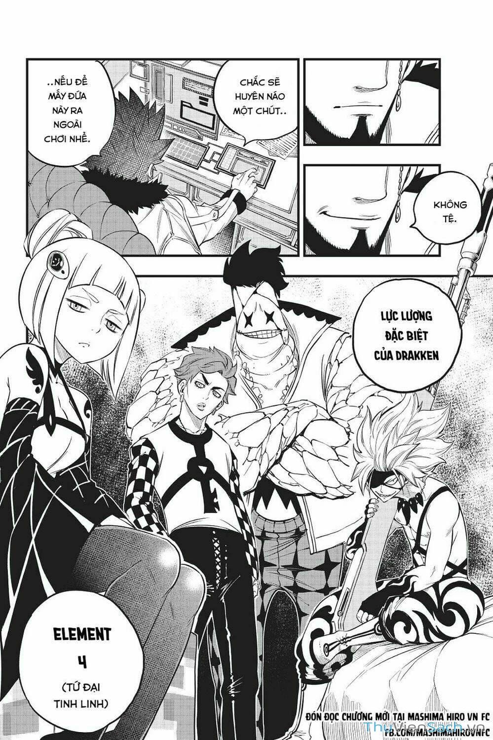 Truyện Tranh Hội Pháp Sư Và Thánh Thạch Rave trang 4