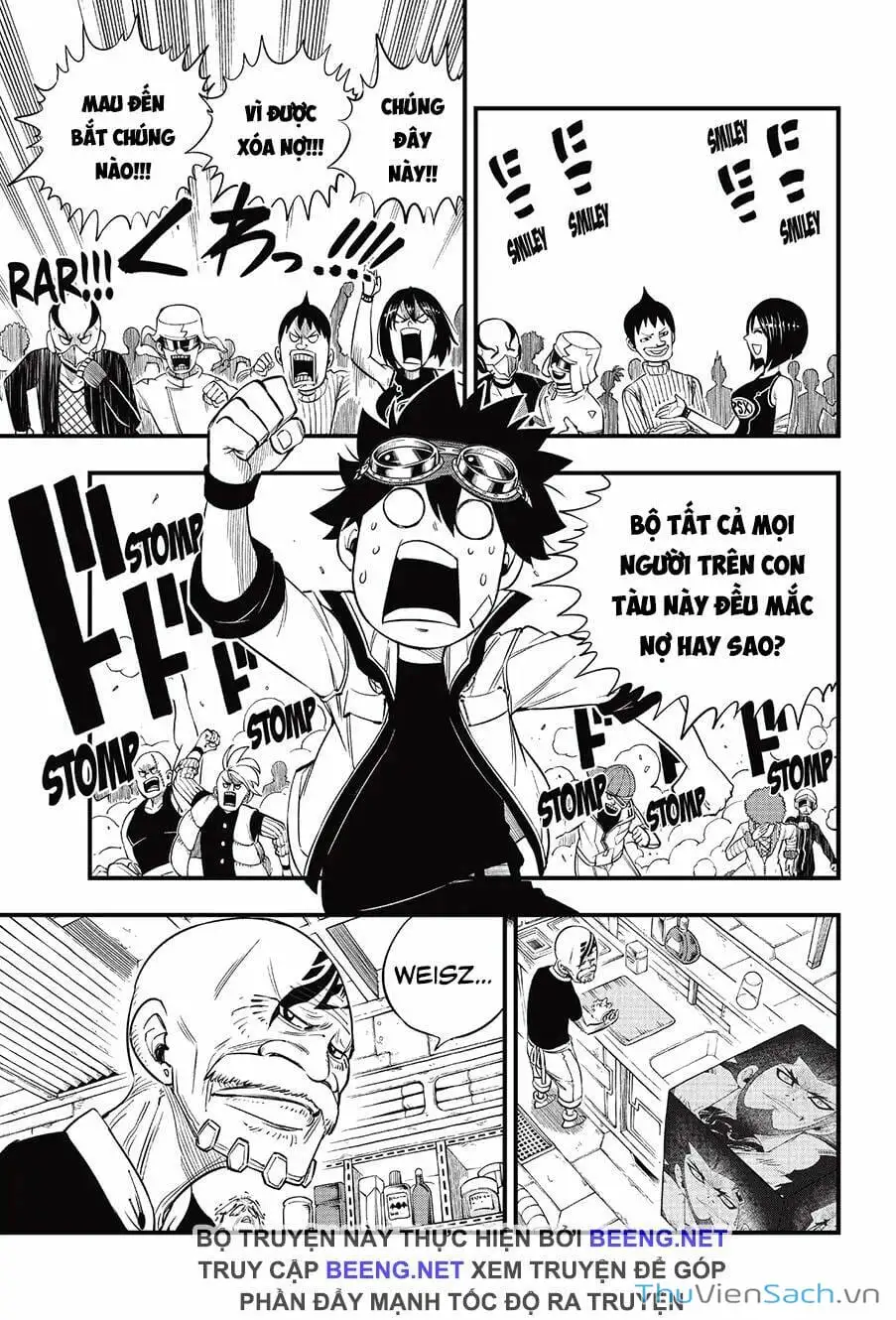 Truyện Tranh Hội Pháp Sư Và Thánh Thạch Rave trang 4