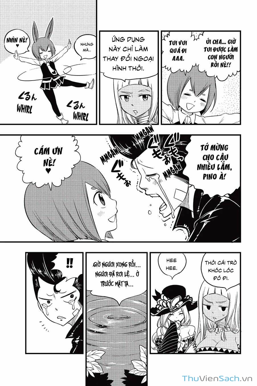 Truyện Tranh Hội Pháp Sư Và Thánh Thạch Rave trang 4