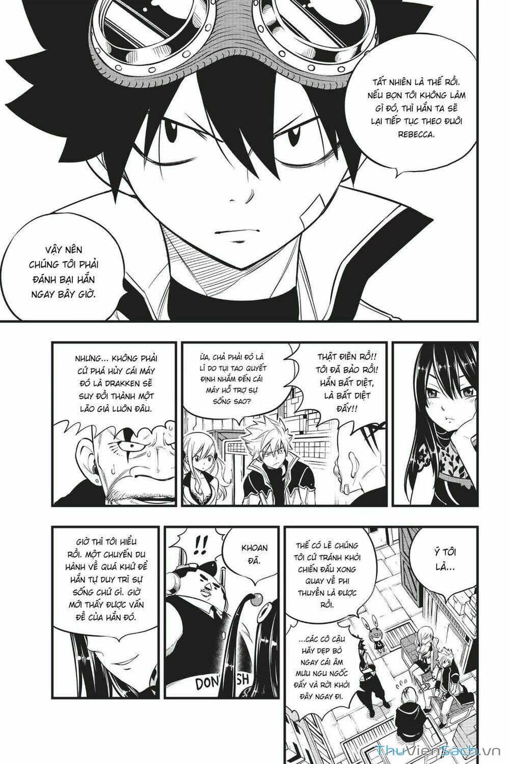 Truyện Tranh Hội Pháp Sư Và Thánh Thạch Rave trang 4