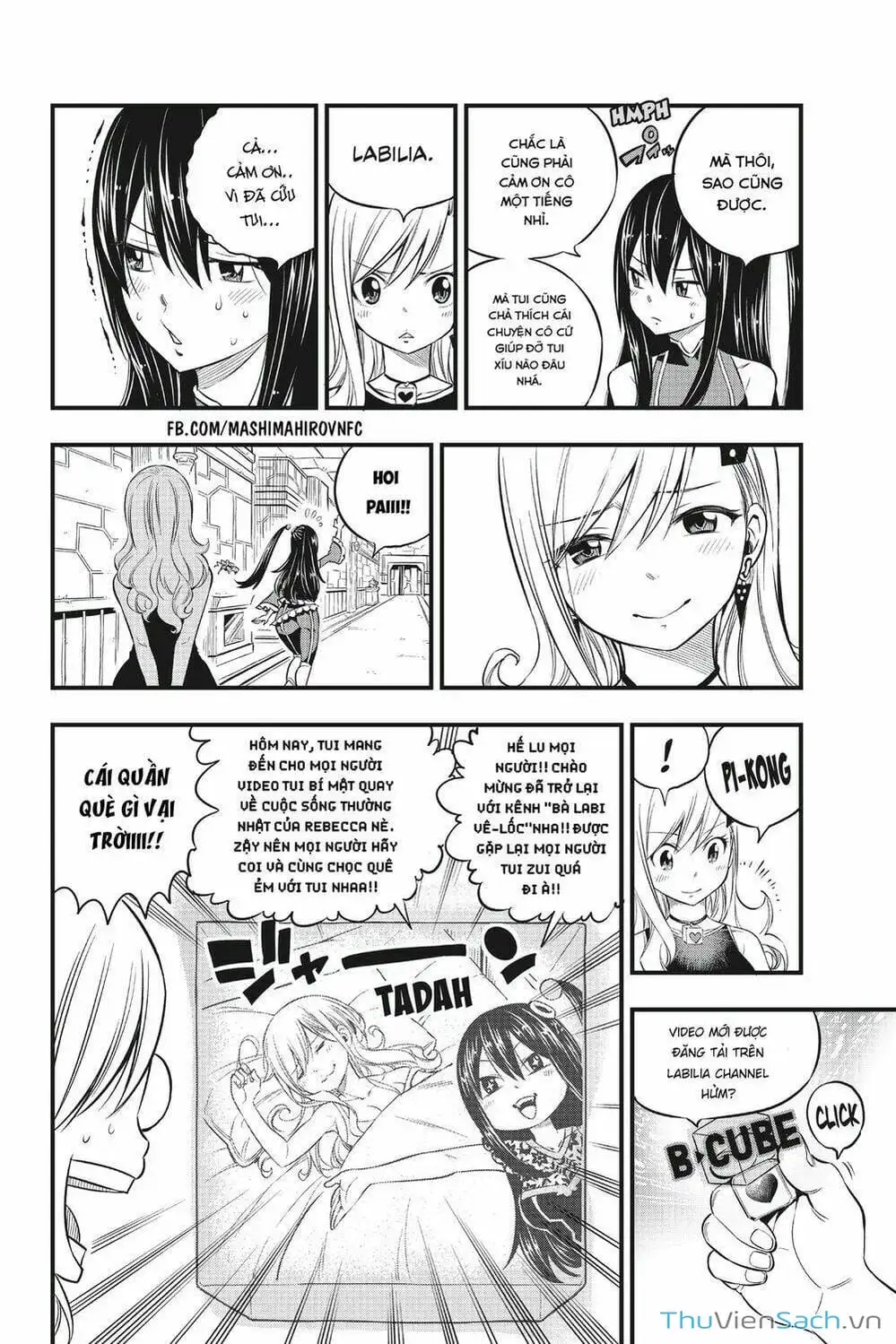 Truyện Tranh Hội Pháp Sư Và Thánh Thạch Rave trang 4