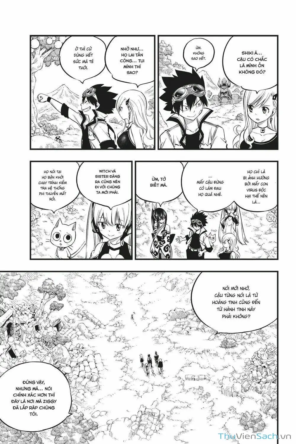 Truyện Tranh Hội Pháp Sư Và Thánh Thạch Rave trang 4