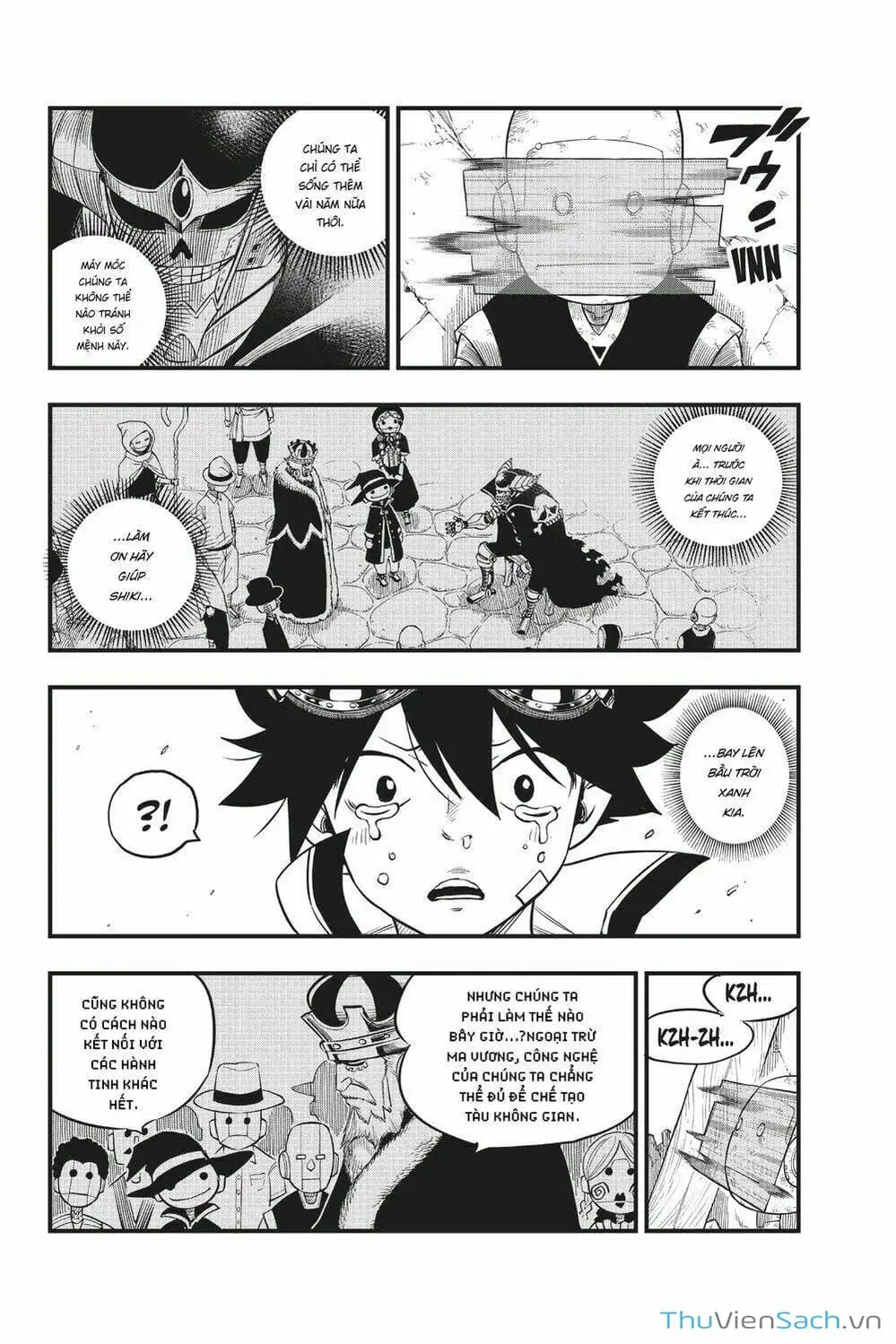 Truyện Tranh Hội Pháp Sư Và Thánh Thạch Rave trang 4