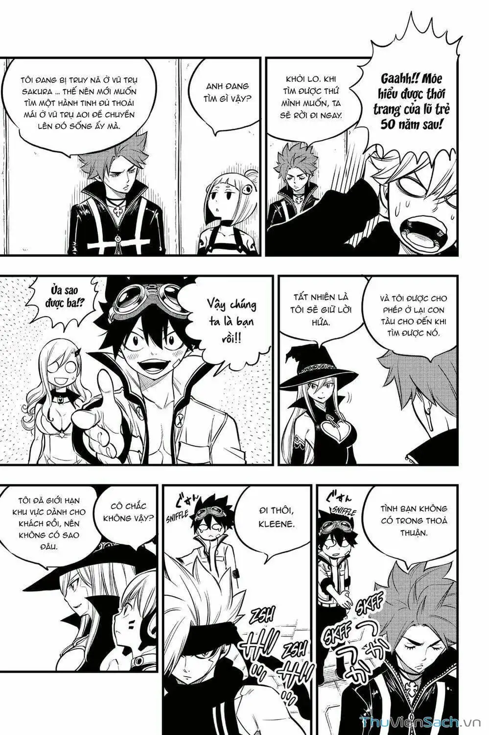 Truyện Tranh Hội Pháp Sư Và Thánh Thạch Rave trang 4