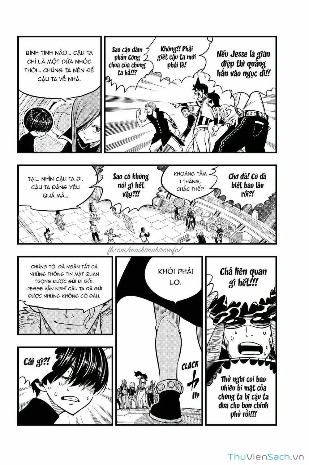 Truyện Tranh Hội Pháp Sư Và Thánh Thạch Rave trang 4