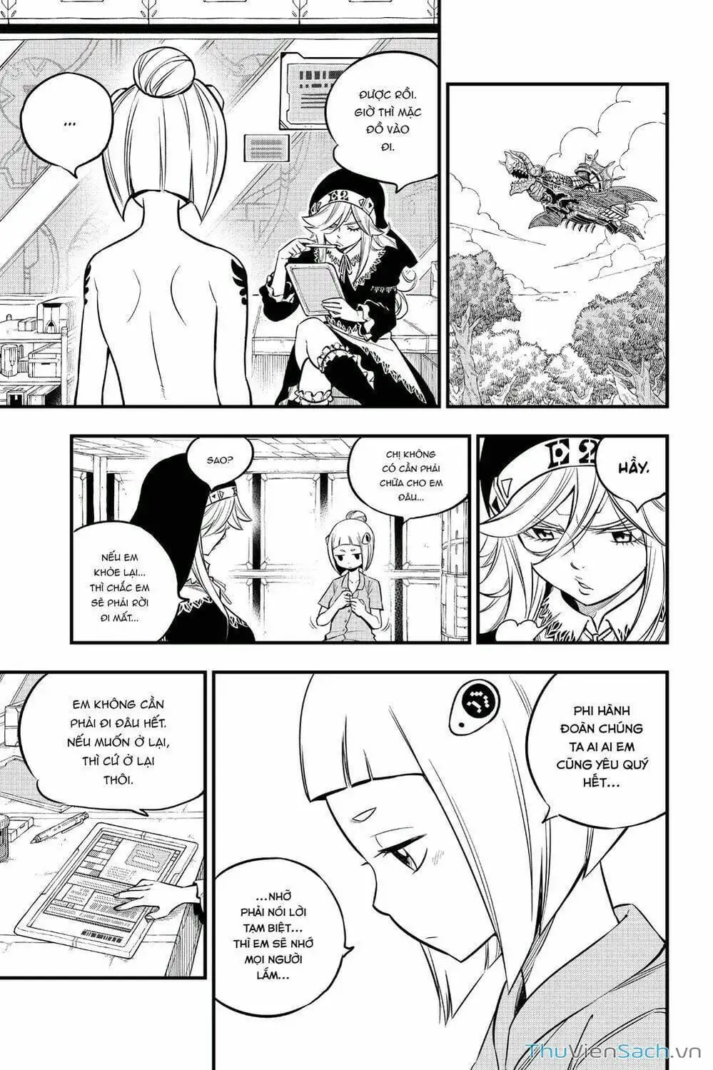 Truyện Tranh Hội Pháp Sư Và Thánh Thạch Rave trang 4