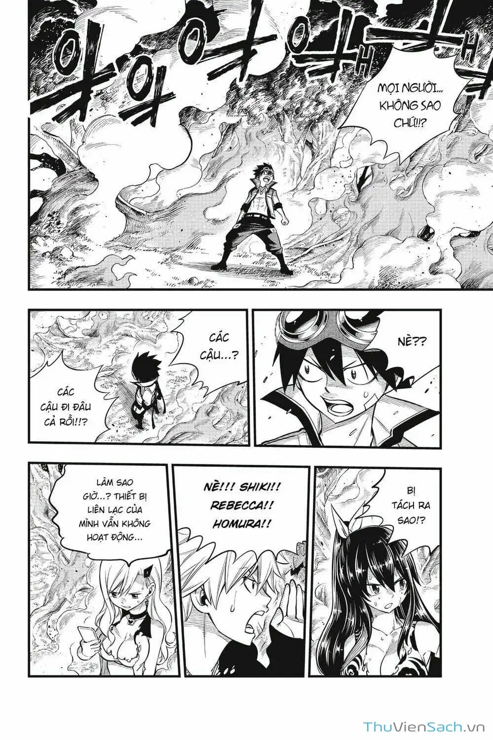 Truyện Tranh Hội Pháp Sư Và Thánh Thạch Rave trang 4