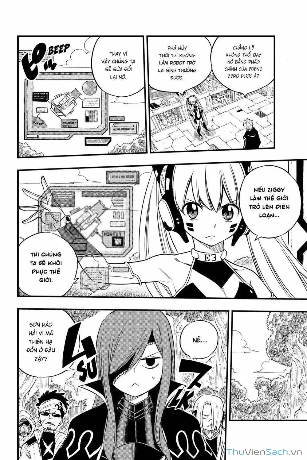 Truyện Tranh Hội Pháp Sư Và Thánh Thạch Rave trang 4