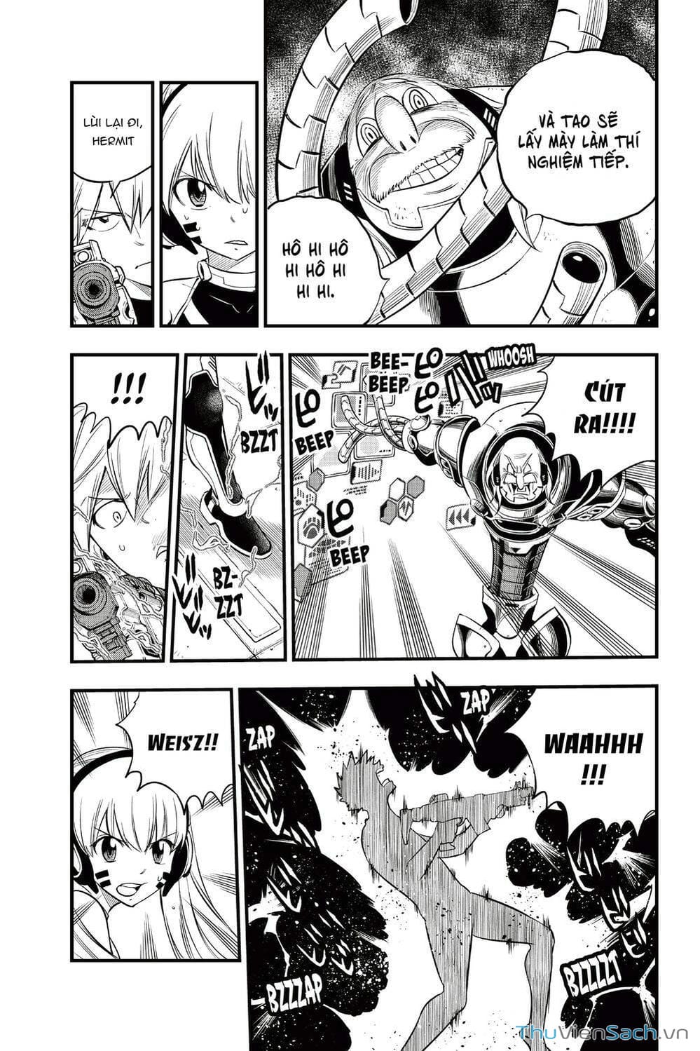 Truyện Tranh Hội Pháp Sư Và Thánh Thạch Rave trang 4