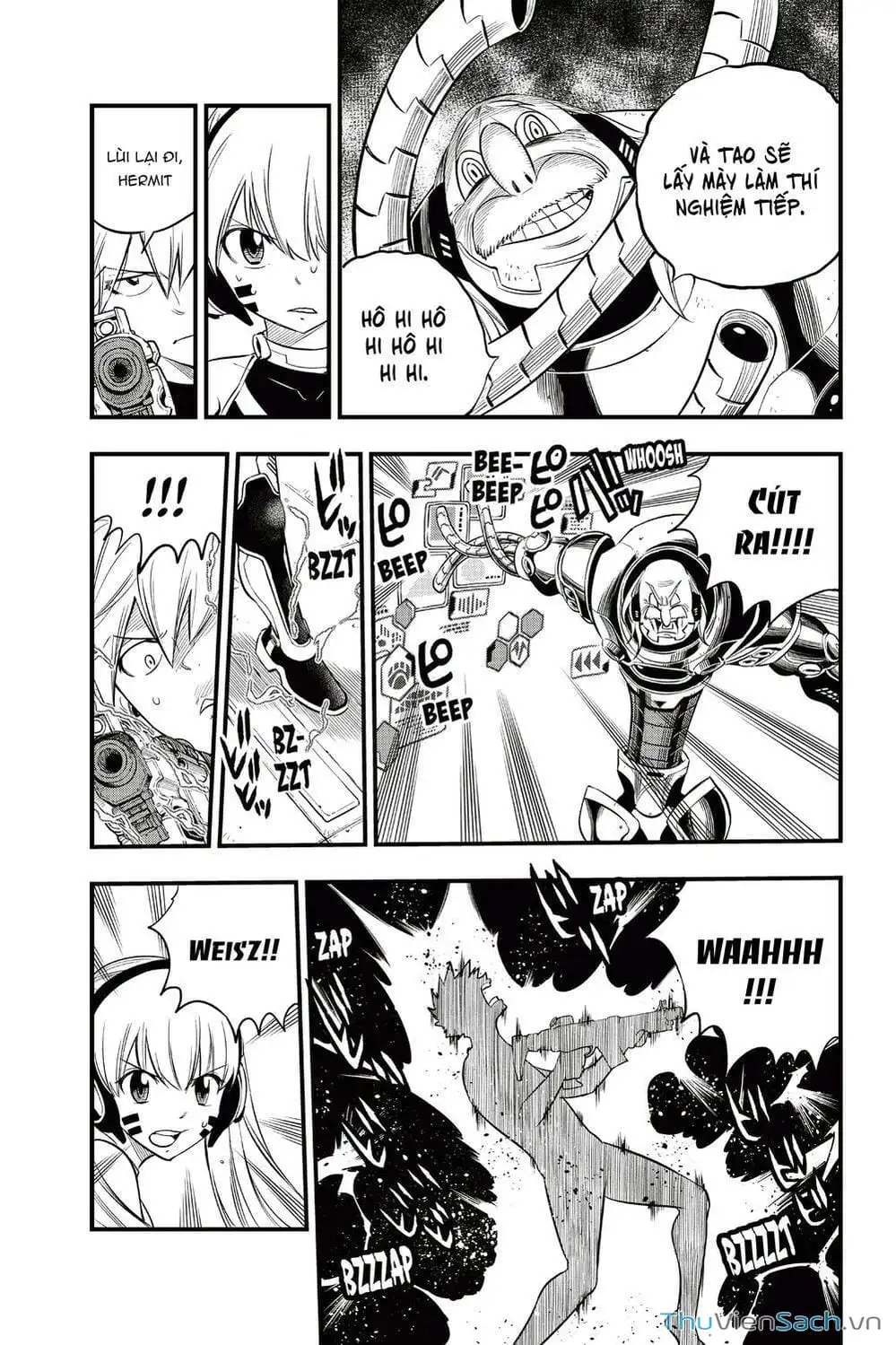 Truyện Tranh Hội Pháp Sư Và Thánh Thạch Rave trang 4