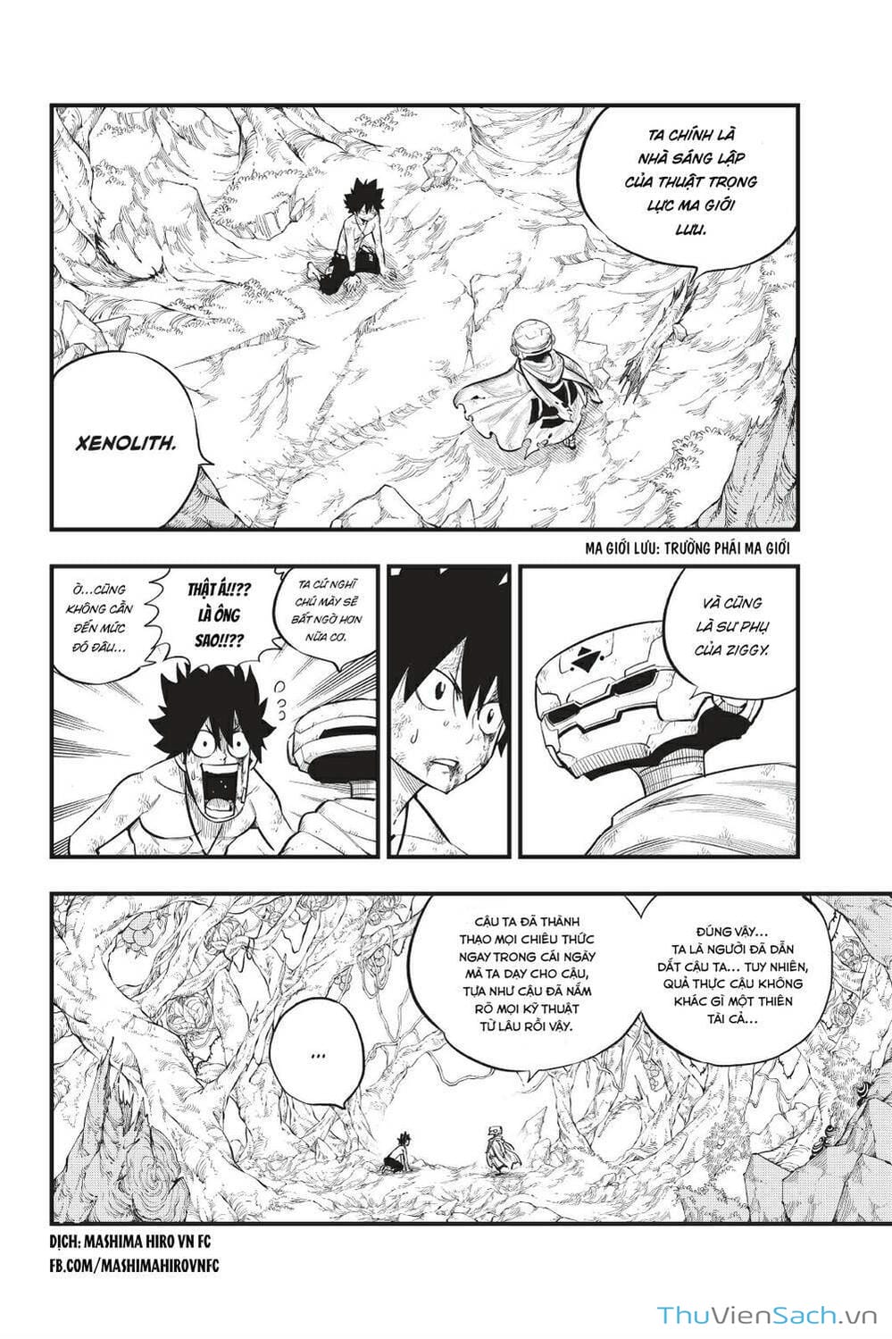 Truyện Tranh Hội Pháp Sư Và Thánh Thạch Rave trang 4
