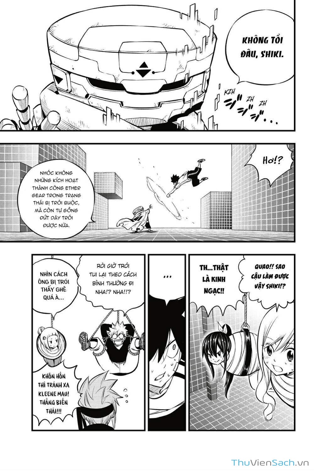 Truyện Tranh Hội Pháp Sư Và Thánh Thạch Rave trang 4