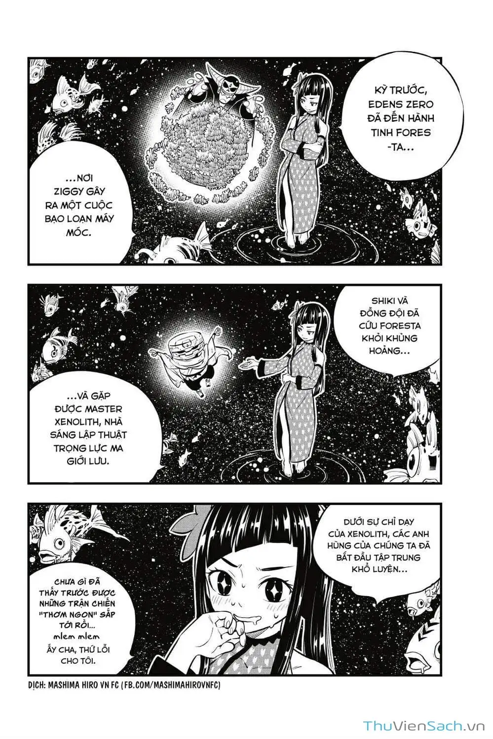 Truyện Tranh Hội Pháp Sư Và Thánh Thạch Rave trang 4