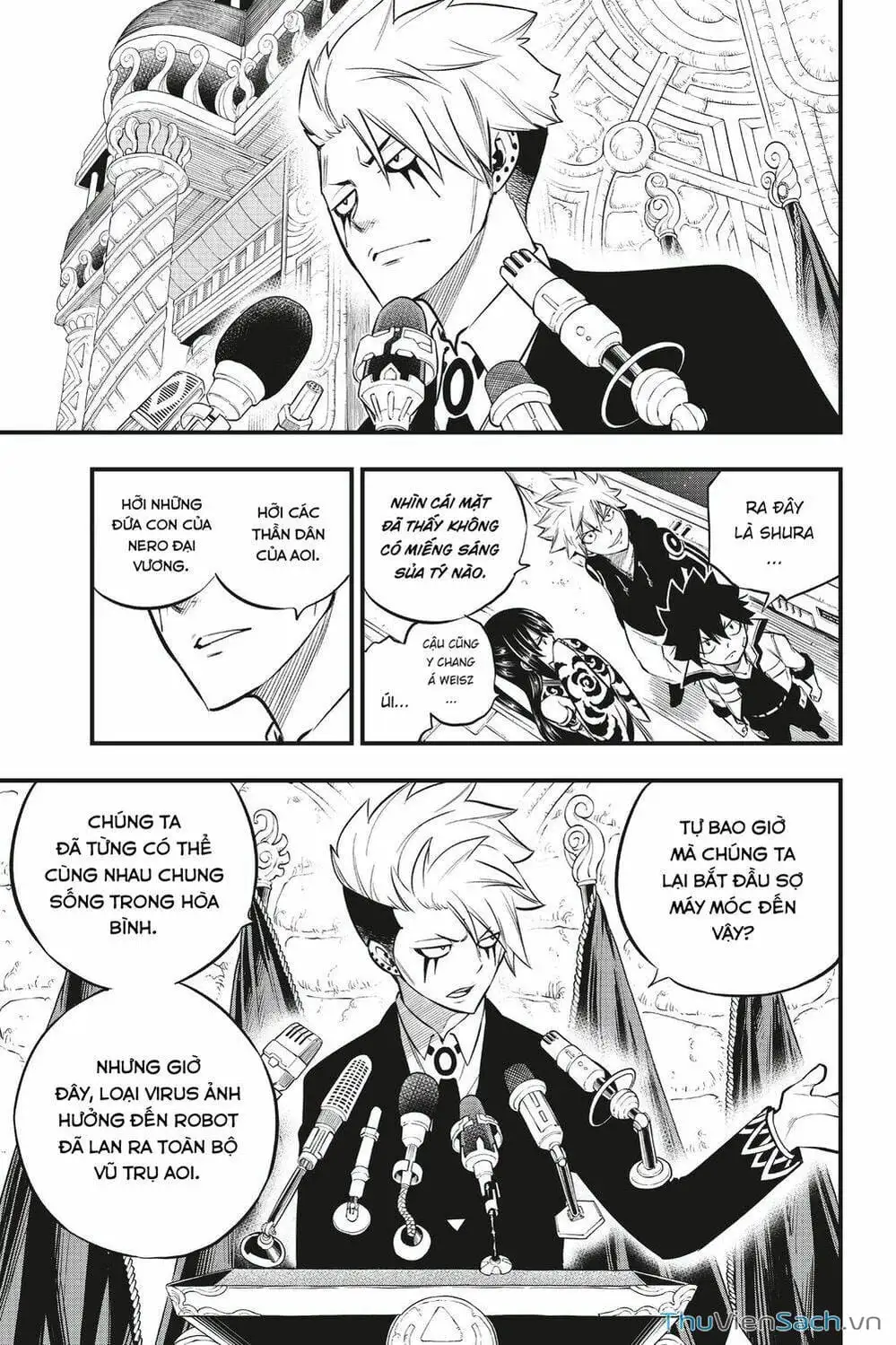 Truyện Tranh Hội Pháp Sư Và Thánh Thạch Rave trang 4