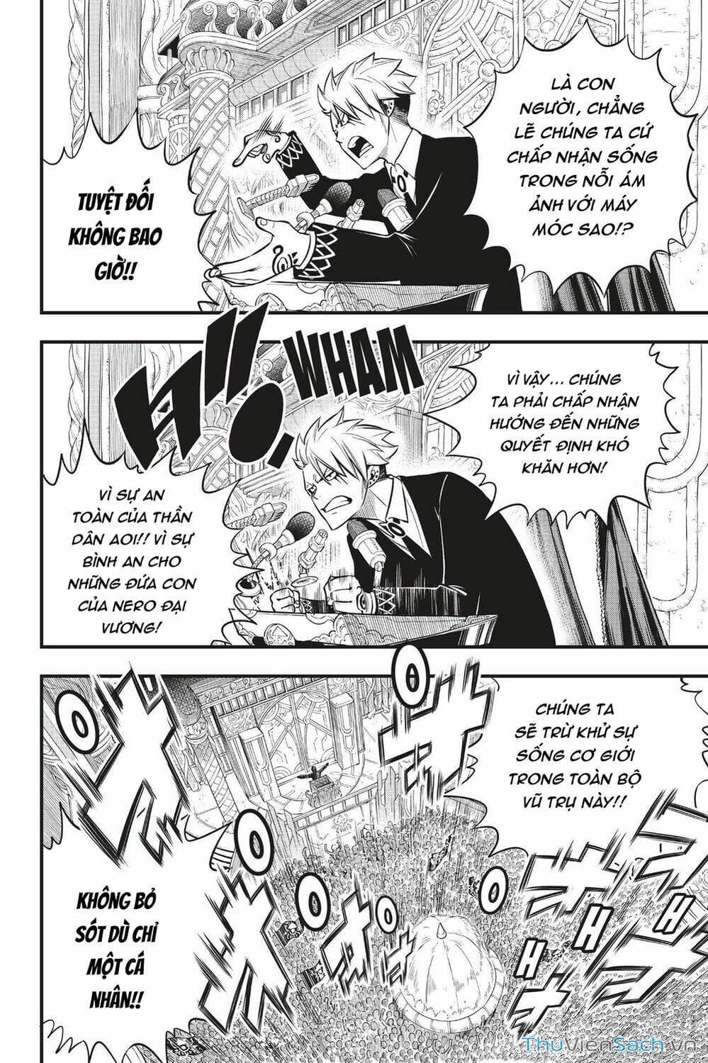 Truyện Tranh Hội Pháp Sư Và Thánh Thạch Rave trang 4