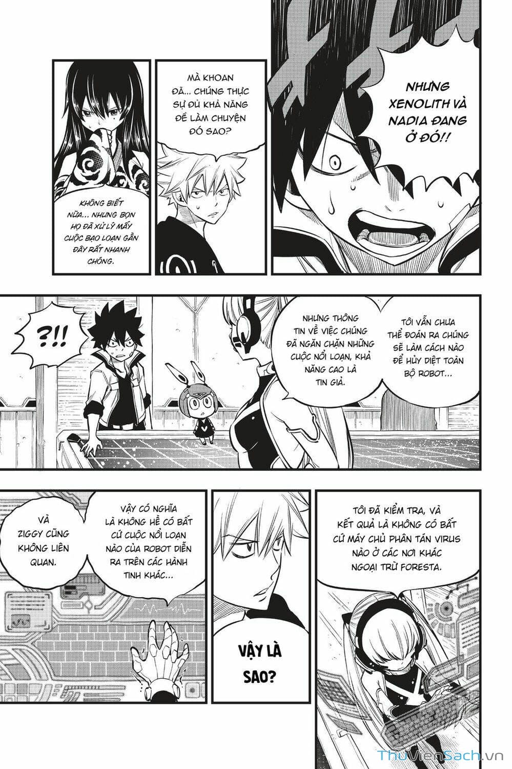 Truyện Tranh Hội Pháp Sư Và Thánh Thạch Rave trang 4