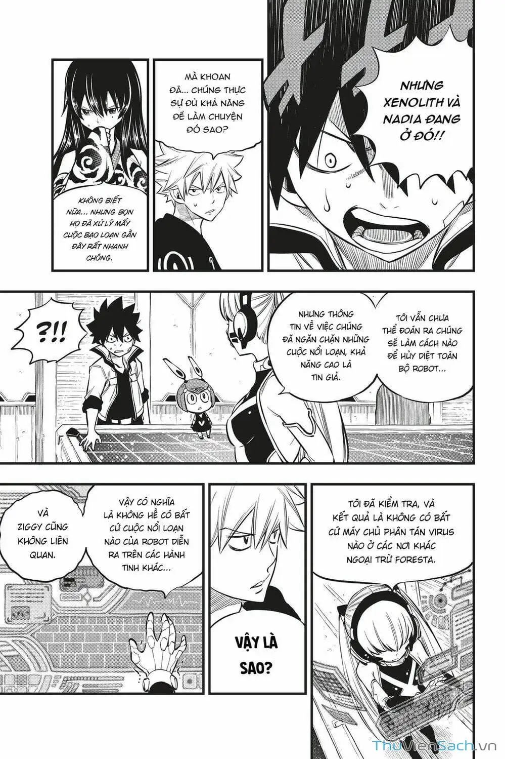 Truyện Tranh Hội Pháp Sư Và Thánh Thạch Rave trang 4