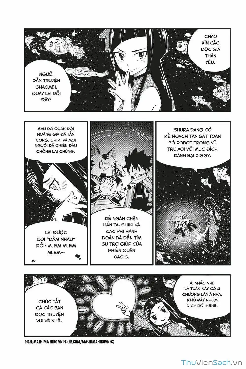 Truyện Tranh Hội Pháp Sư Và Thánh Thạch Rave trang 4