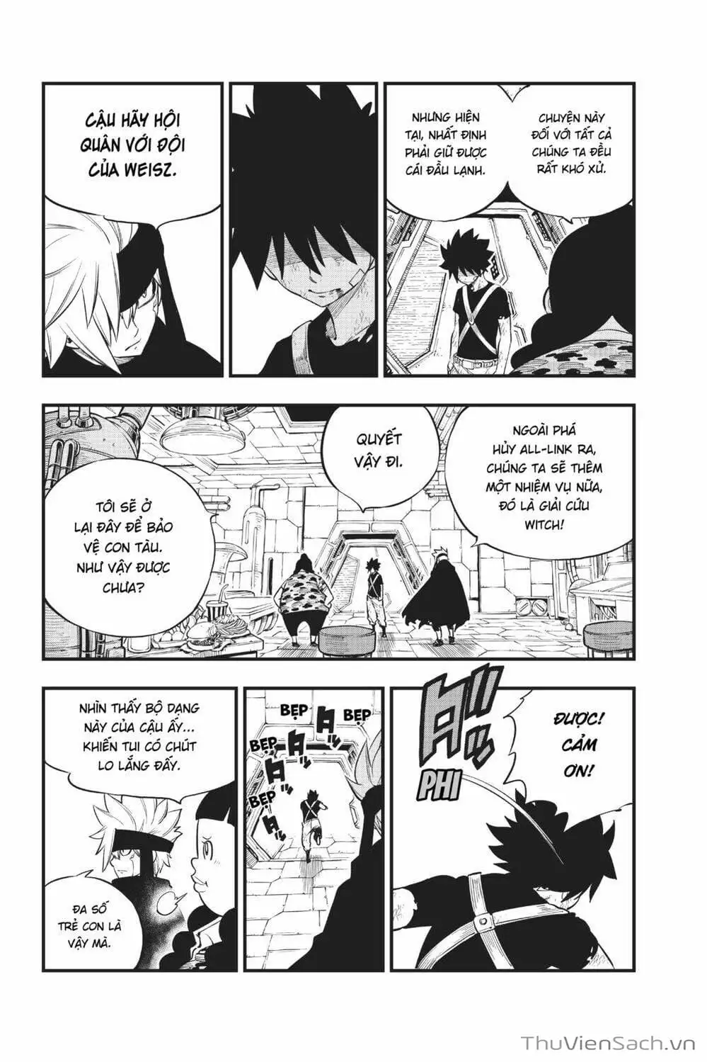 Truyện Tranh Hội Pháp Sư Và Thánh Thạch Rave trang 4