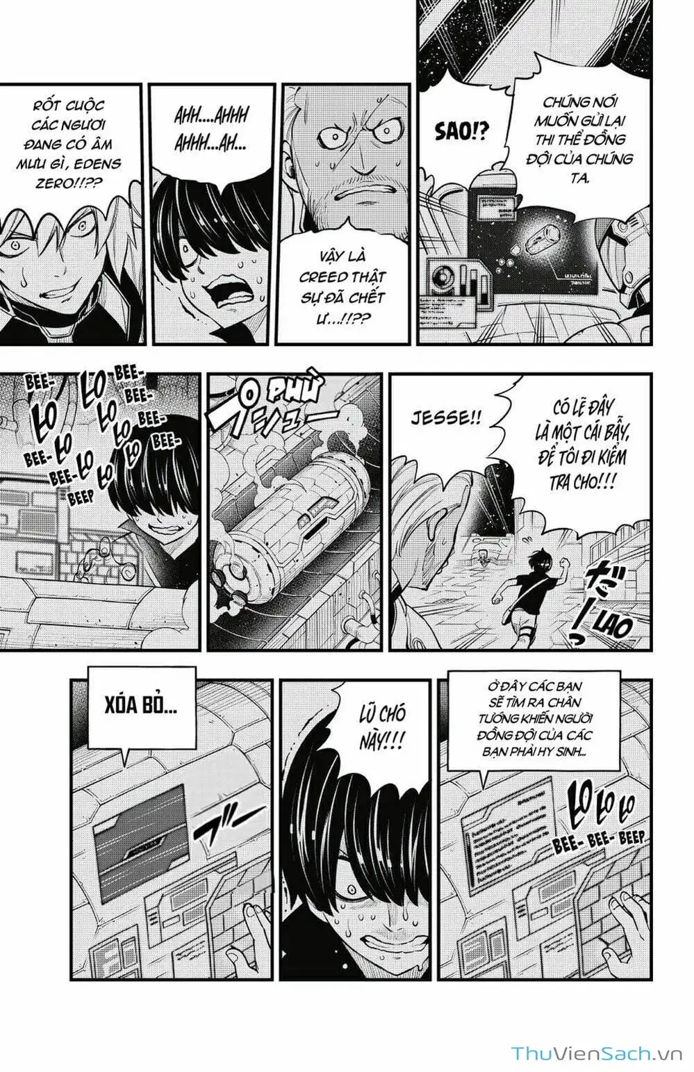 Truyện Tranh Hội Pháp Sư Và Thánh Thạch Rave trang 4