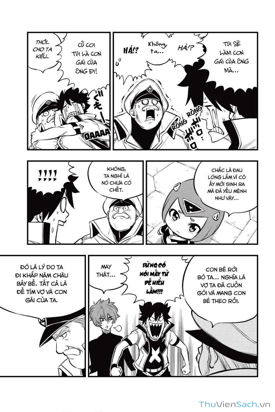 Truyện Tranh Hội Pháp Sư Và Thánh Thạch Rave trang 4