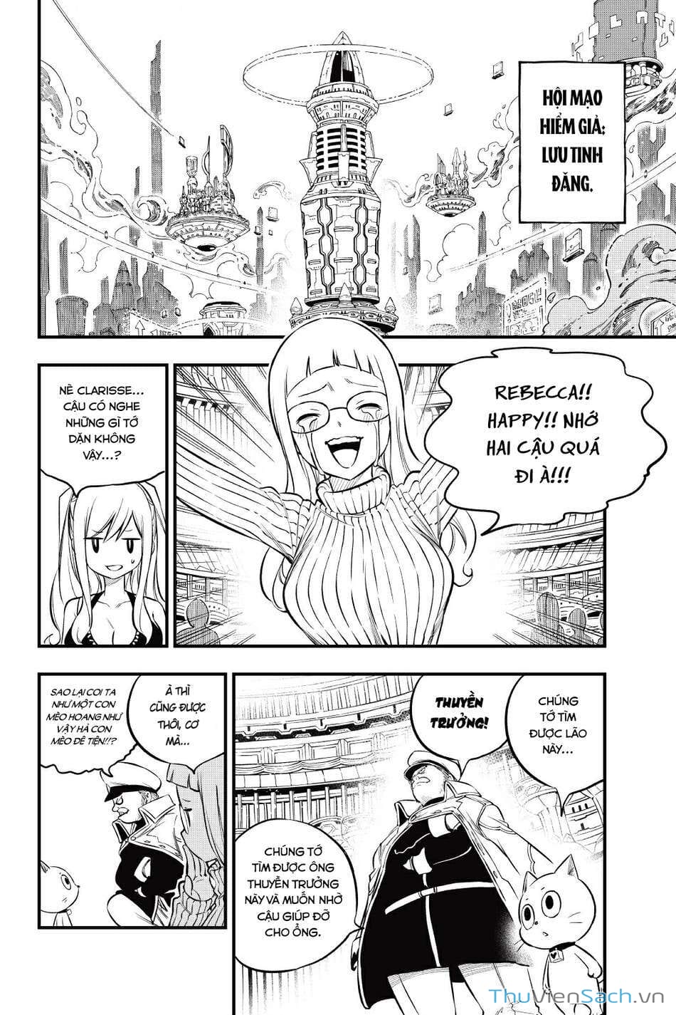 Truyện Tranh Hội Pháp Sư Và Thánh Thạch Rave trang 4