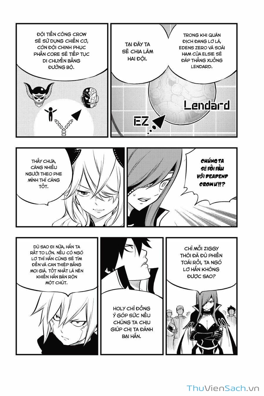 Truyện Tranh Hội Pháp Sư Và Thánh Thạch Rave trang 4