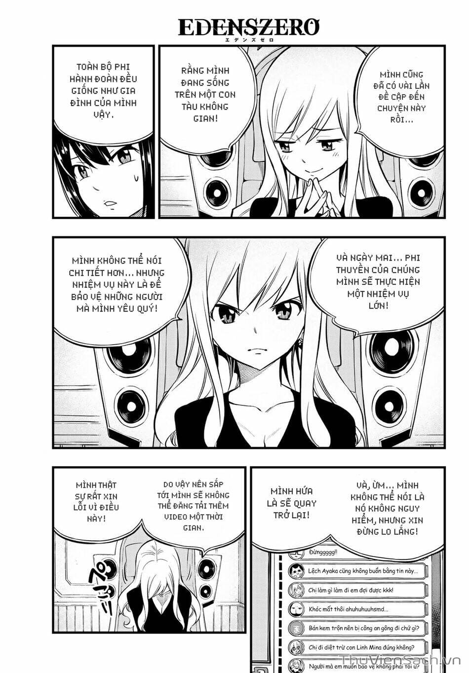 Truyện Tranh Hội Pháp Sư Và Thánh Thạch Rave trang 4