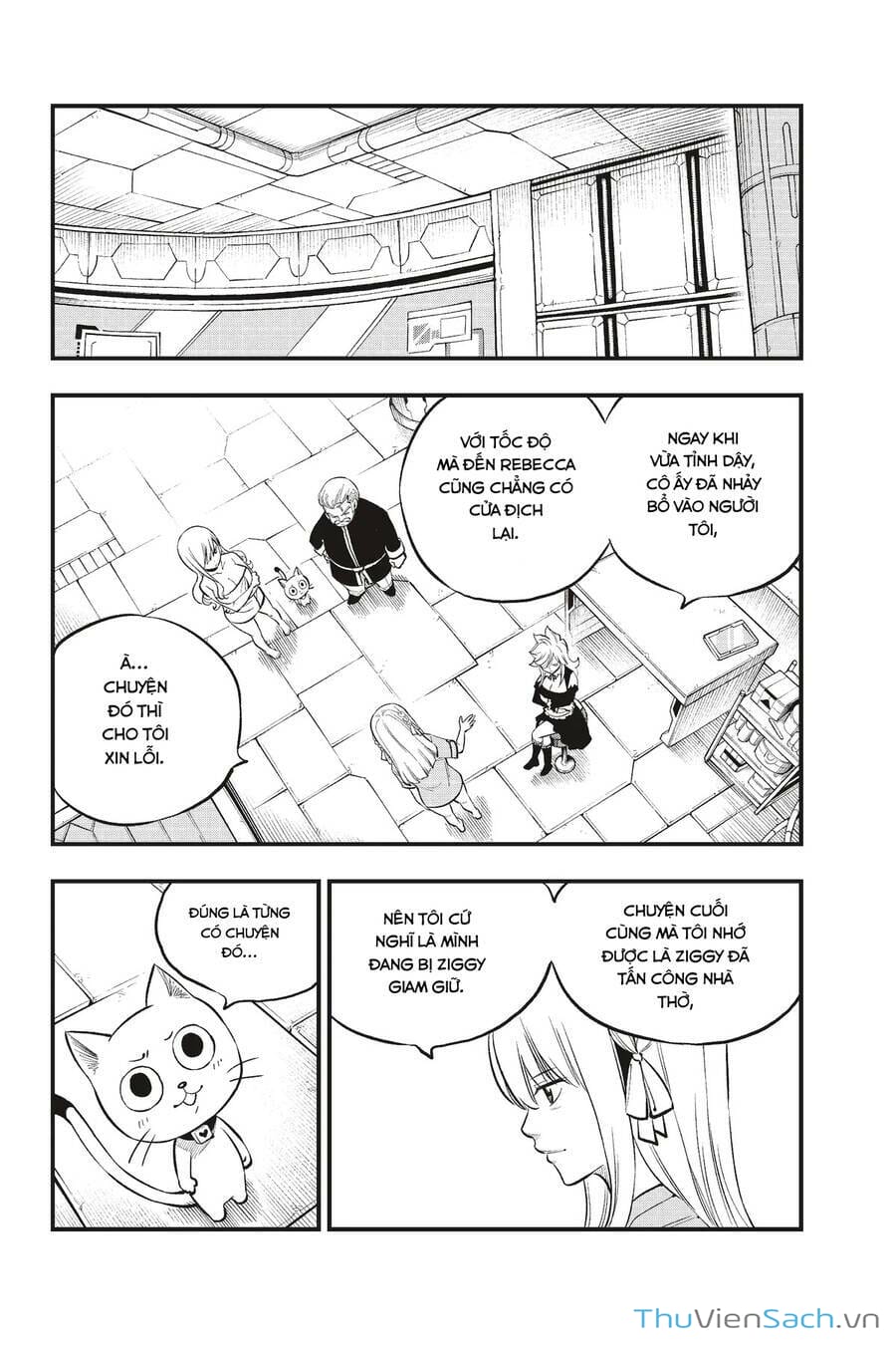 Truyện Tranh Hội Pháp Sư Và Thánh Thạch Rave trang 4