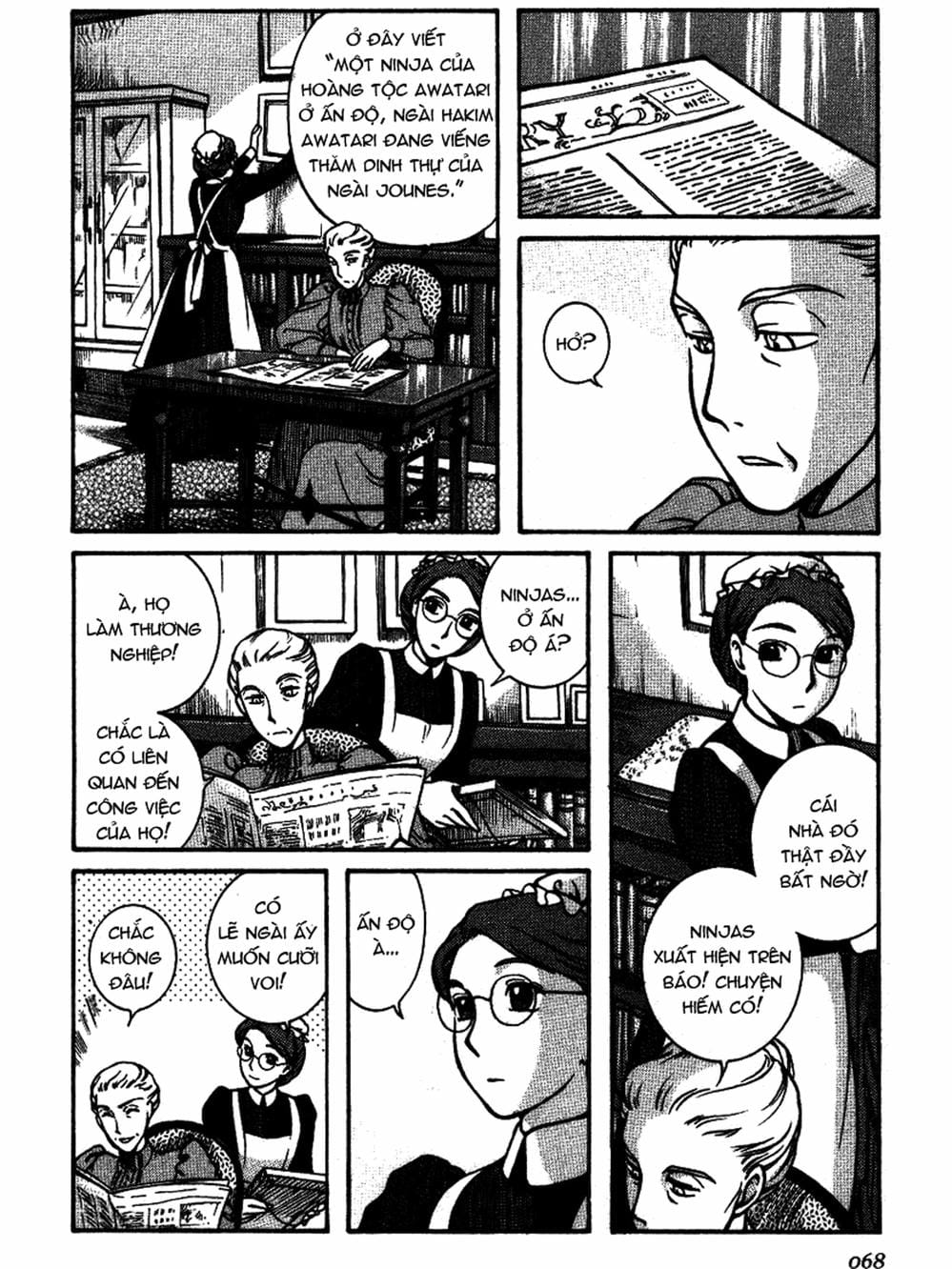 Truyện Tranh Chuyện Về Cô Hầu Gái Emma trang 5