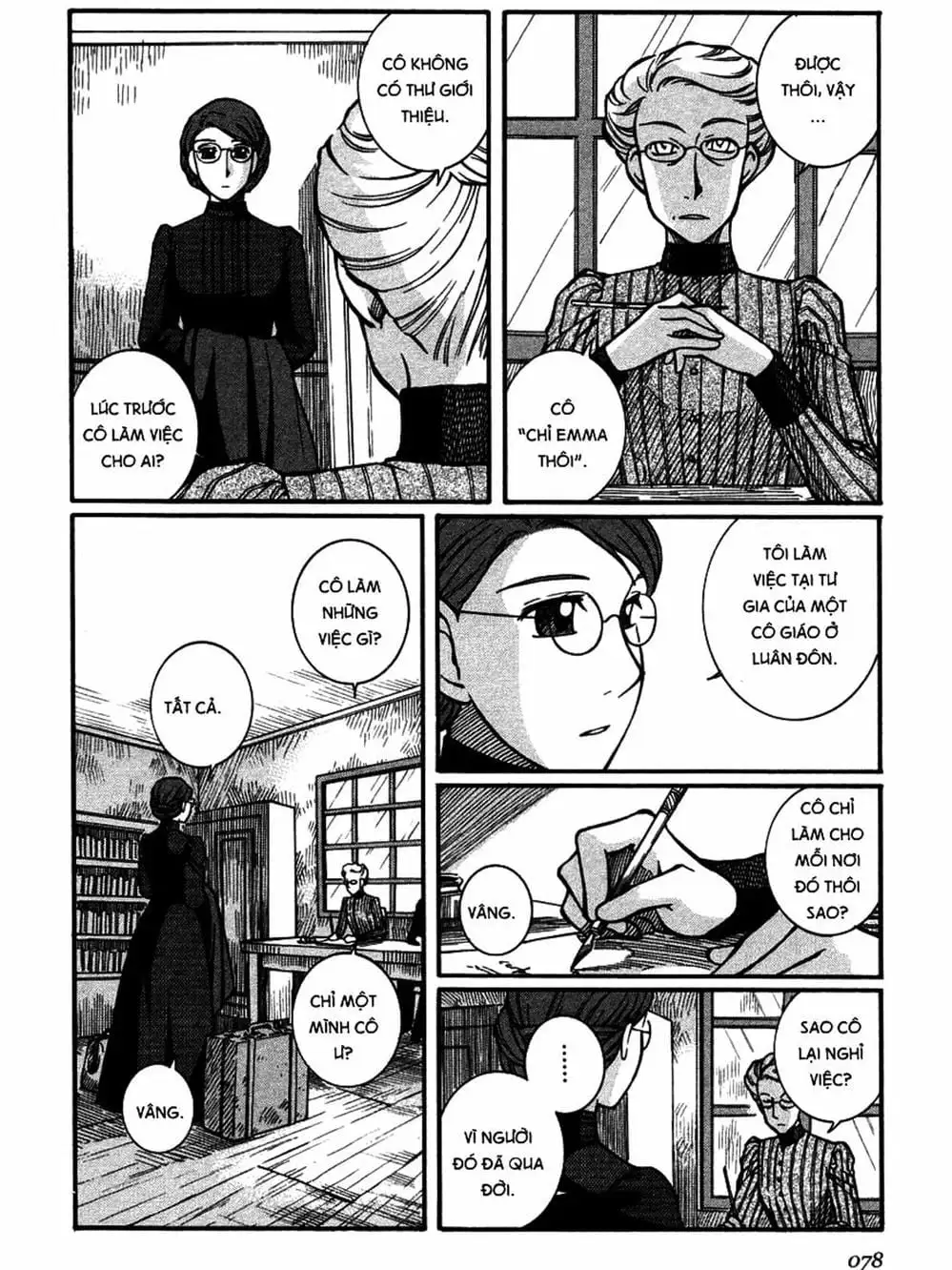Truyện Tranh Chuyện Về Cô Hầu Gái Emma trang 5