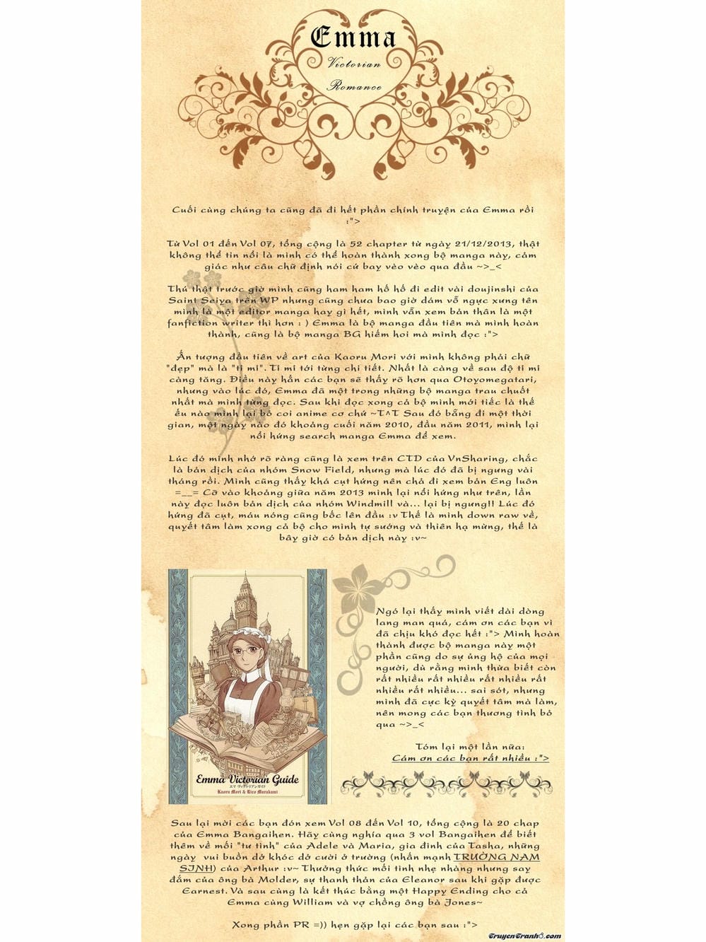 Truyện Tranh Chuyện Về Cô Hầu Gái Emma trang 5