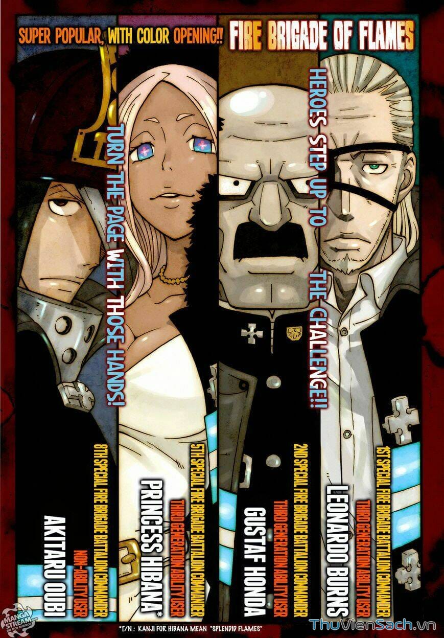 Truyện Tranh Biệt Đội Lính Cứu Hỏa - Fire Force trang 4