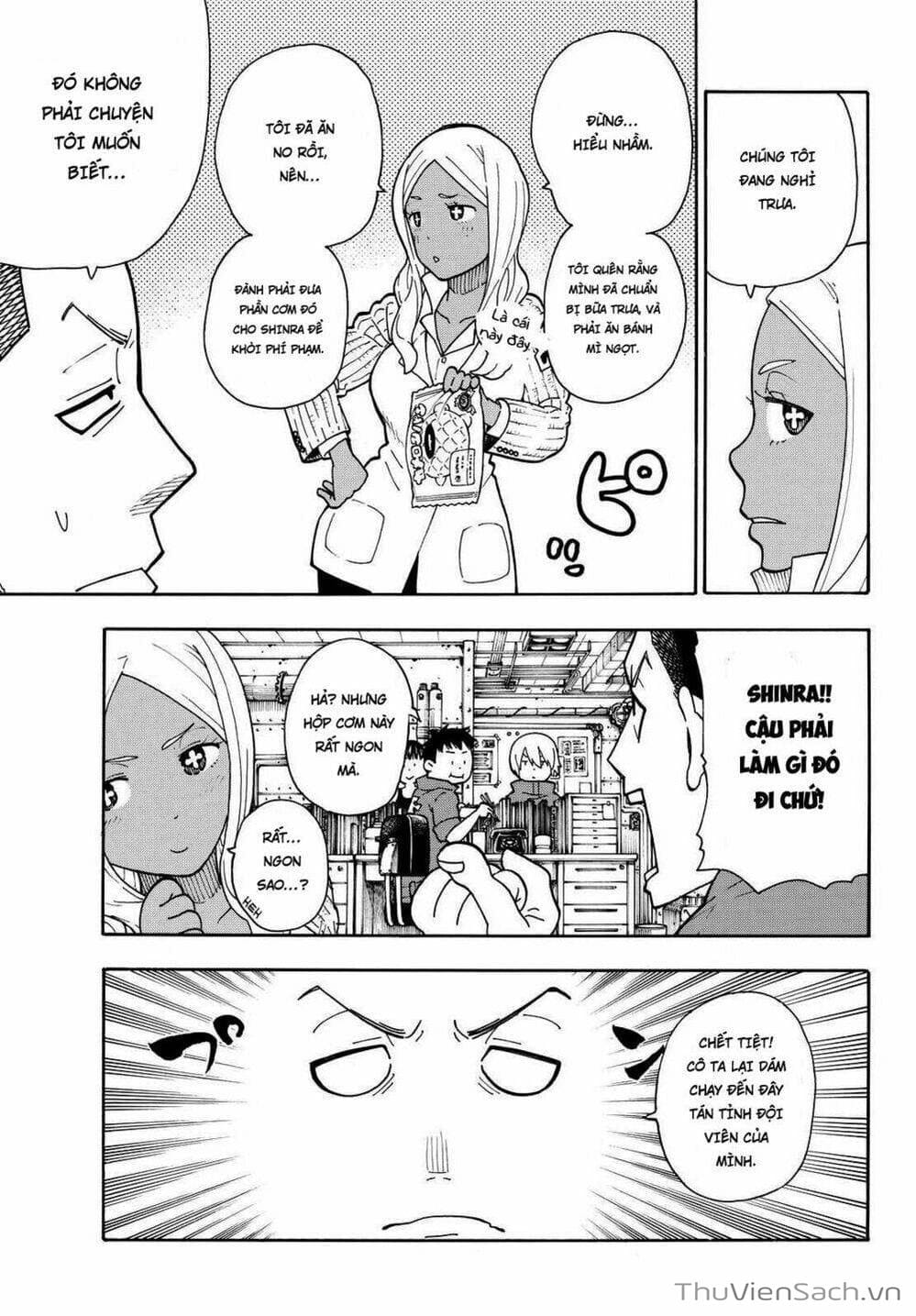 Truyện Tranh Biệt Đội Lính Cứu Hỏa - Fire Force trang 4