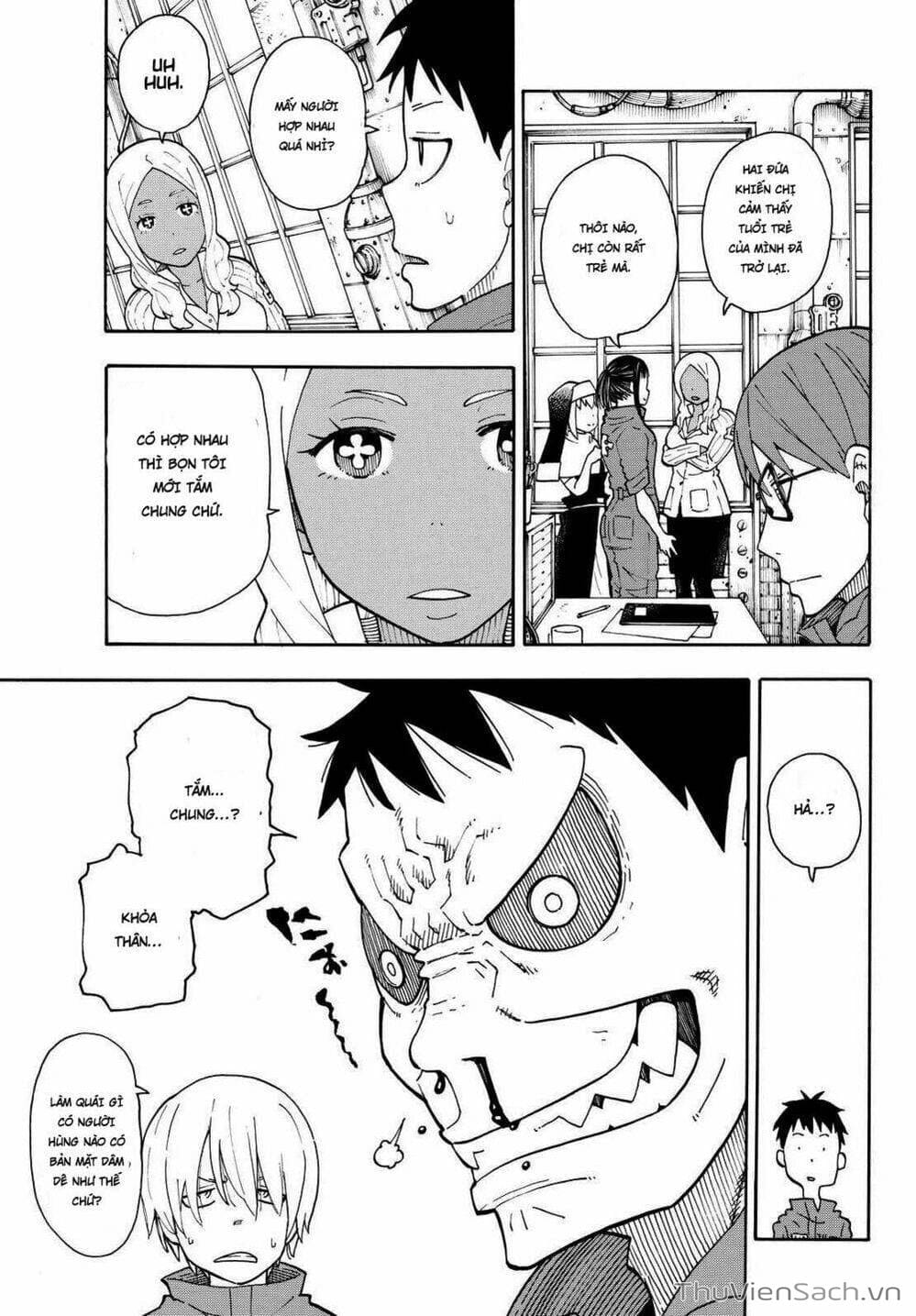 Truyện Tranh Biệt Đội Lính Cứu Hỏa - Fire Force trang 4