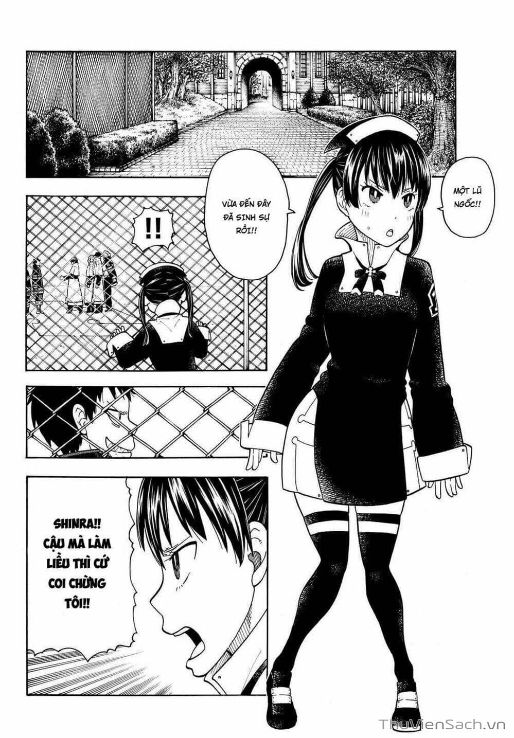 Truyện Tranh Biệt Đội Lính Cứu Hỏa - Fire Force trang 4