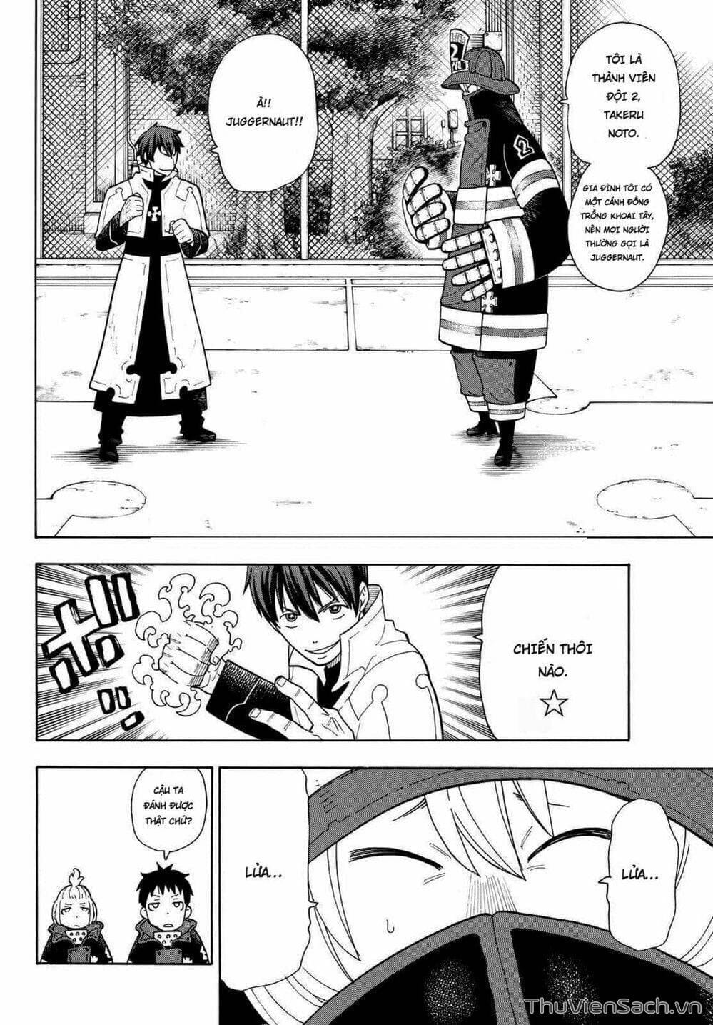 Truyện Tranh Biệt Đội Lính Cứu Hỏa - Fire Force trang 4