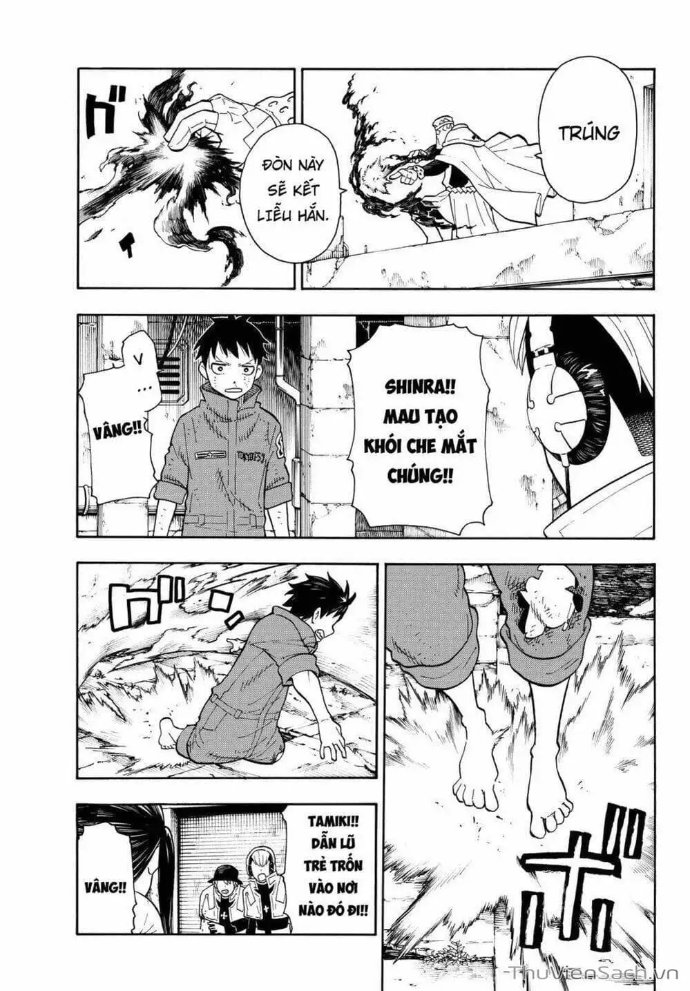 Truyện Tranh Biệt Đội Lính Cứu Hỏa - Fire Force trang 4
