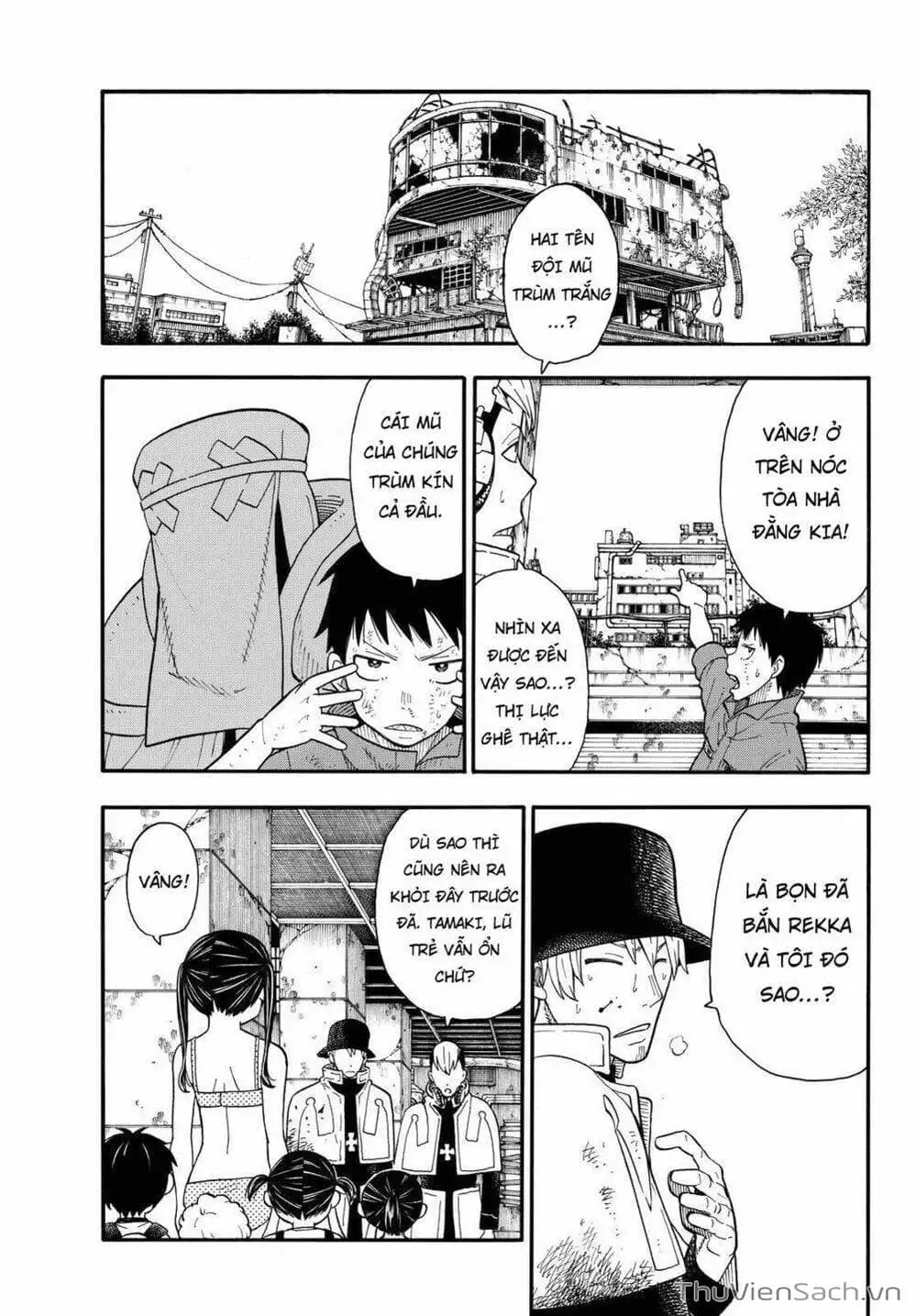 Truyện Tranh Biệt Đội Lính Cứu Hỏa - Fire Force trang 4