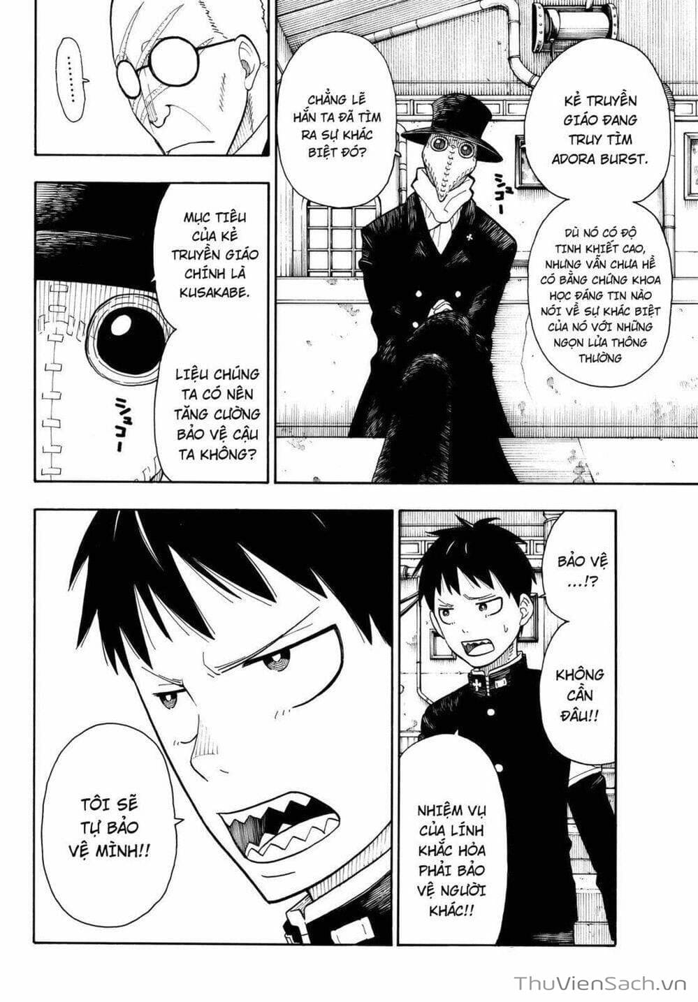 Truyện Tranh Biệt Đội Lính Cứu Hỏa - Fire Force trang 4