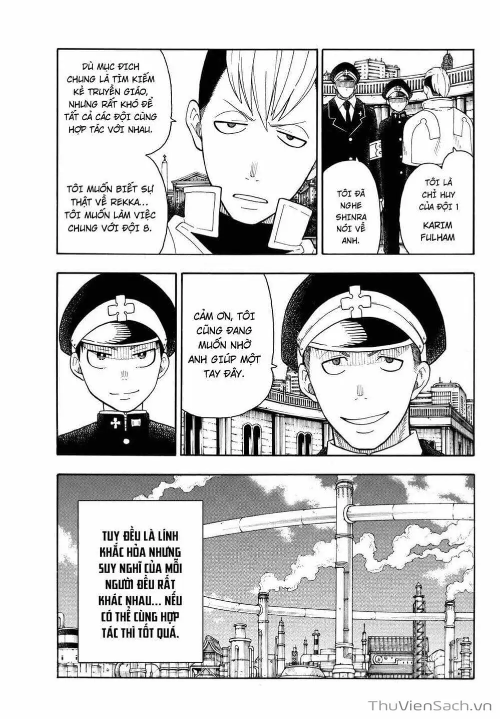 Truyện Tranh Biệt Đội Lính Cứu Hỏa - Fire Force trang 4